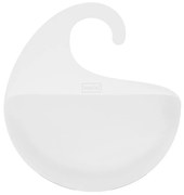 Koziol Kúpeľňový závesný box Surf M biela, 6,5 x 21,6 x 25,3 cm