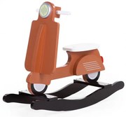 Childhome Hojdací skúter drevený RUST BLACK