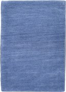 Ručne všívaný kusový koberec Asra wool modrá, 60x110, modrá, obývacia izba, Asra