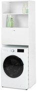 Skrinka na práčku s vyklápacou pracovnou plochou