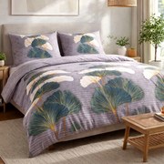 FLANELOVÉ OBLIEČKY FLANELOVE 200X220 CM, 2KS 70X80 CM LISTY