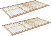 Ahorn PEVNÝ LAMELOVÝ ROŠT DUOSTAR 1+1 Rozmery 90x200