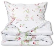 Matex Saténové obliečky Jabloňový kvet, 140 x 200 cm, 70 x 90 cm