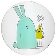 Rabalux 71279 - Detské stropné svietidlo FLAPPY 2xE27/60W/230V