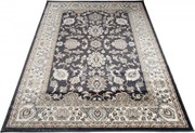 Koberec Dubai CHU antracitový obdĺžnikový – polypropylén Rozmer: 60x100 cm