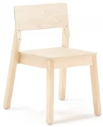 Detská stolička LOVE, V 380 mm, breza, laminát - breza