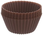 Silikónové formy na pečenie muffinov v súprave 12 ks ø 5,5 cm – Orion