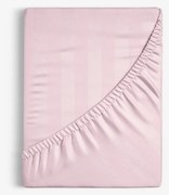 Goldea damašková napínacia plachta - staroružové prúžky so saténovým leskom 80 x 160 cm