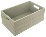 Orion Drevená debnička, zelená, 36 x 26 x 15 cm, L