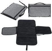 KIK Detská prebaľovacia cestovná podložka konvertibilná prebaľovacia taška sivá