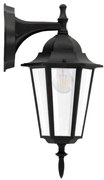 Vonkajšie nástenné svietidlo 1xE27/20W/230V IP43 čierna