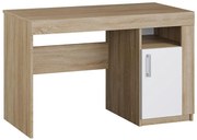 Písací stôl Livia Biely+D.Sonoma