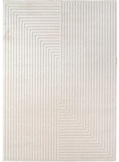 Koberec Nova 3D geometria, krémový