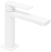 Umývadlová batéria SAT B-Way bez výpuste biela matná SATBSBW271B, 1 ks