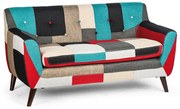 Patchwork sedacia súprava GRAND, dvojmiestna