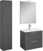 Ceramia Lea kúpeľňová zostava s umývadlom antracit KSETLEA60A