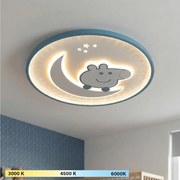 Brilagi - LED Detské stropné svietidlo PIGGY LED/70W/230V 3000/4500/6000K