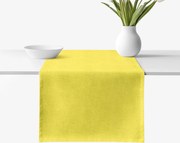 Goldea behúň na stôl malaga - limetkový 20x120 cm