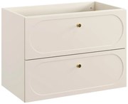 Skříňka pod umyvadlo Donna 80 cm písková