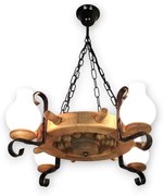 Brilagi - Luster na reťazi TIMONA 4xE14/40W/230V buk