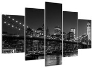 Obraz Brooklyn mosta v New Yorku (150x105 cm)