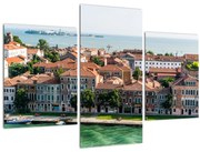 Obraz - Letecký pohľad na mesto (90x60 cm)