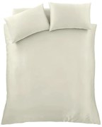 Béžové saténové obliečky na jednolôžko 135x200 cm Silky Soft – Catherine Lansfield