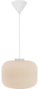 Nordlux Závesný luster z opálového skla Milford pre žiarovku E27 ø30cm 46583001