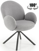 Stolička K498 sivá