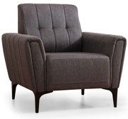 Křeslo Hamlet tmavě šedé