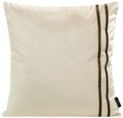 DEKORAČNÁ OBLIEČKA NA VANKÚŠ VELVET31 45X45 CM KRÉMOVÁ