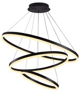 LED Stmievateľný luster na lanku LED/125W/230V 3000-6500K + diaľkové ovládanie