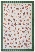 Kusový koberec Villeroy & Boch Toy's delight s potlačou 106193 Green, Multicolor, 160x230, zelená, obývacia izba, Villeroy & Boch