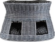 Pletený domček pre zvieratá s dvoma vchodmi Letto I.š. 70 x hl. 45 x v. 50(cm)