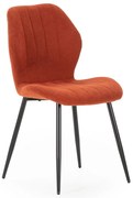 Jedálenská stolička v tehlovej farbe v súprave 4 ks Milu – Marckeric