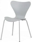 Autronic BONTEC Jedálenská stolička, hnedá, plast, CT-X7034 CAP Farba: Šedá