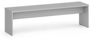 Šatníková lavica, 1500 mm, sivá