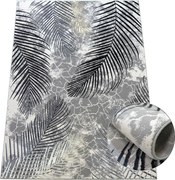Koberec Esprit 3610 GREY – sivý obdĺžnikový koberec s vzorom Rozmer: 280x370 cm