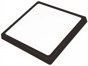 ECOLIGHT Prisadený LED panel 6W čierny - neutrálna biela