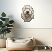 PIPPER. Nálepka Komondor Veľkosť: 60 cm