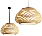 Toolight Toolight, stropné svietidlo 1xE27 APP1577-5C, hnedá-čierna, OSW-03801