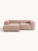 Modulárna rohová pohovka zo zmesi ľanu Lennon