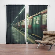 Sablio Záves Metro na tmavej stanici: 2ks 140x250cm