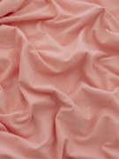 Jersey plachta do postieľky Classic 70 x 140 cm – lososová