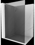 Mexen Kioto L sprchová stena Walk-in 70 x 200 cm, grafit, biela - 800-070-103-20-40