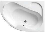 Ravak Rosa I asymetrická vaňa 140x105 cm akrylát pravá cv01000000 RO1400P