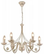 Lamkur Luster na reťazi DONATO 6xE14/40W/230V LA22543