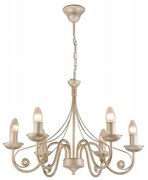 Luster na reťazi DONATO 6xE14/40W/230V