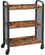 Kuchynský servírovací vozík VASAGLE LRC66BX