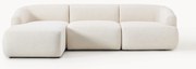 Modulárna buklé rohová pohovka Sofia (3-miestna)